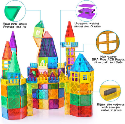 102PCS Magnetic Tiles — Inspire, Build, and Play
